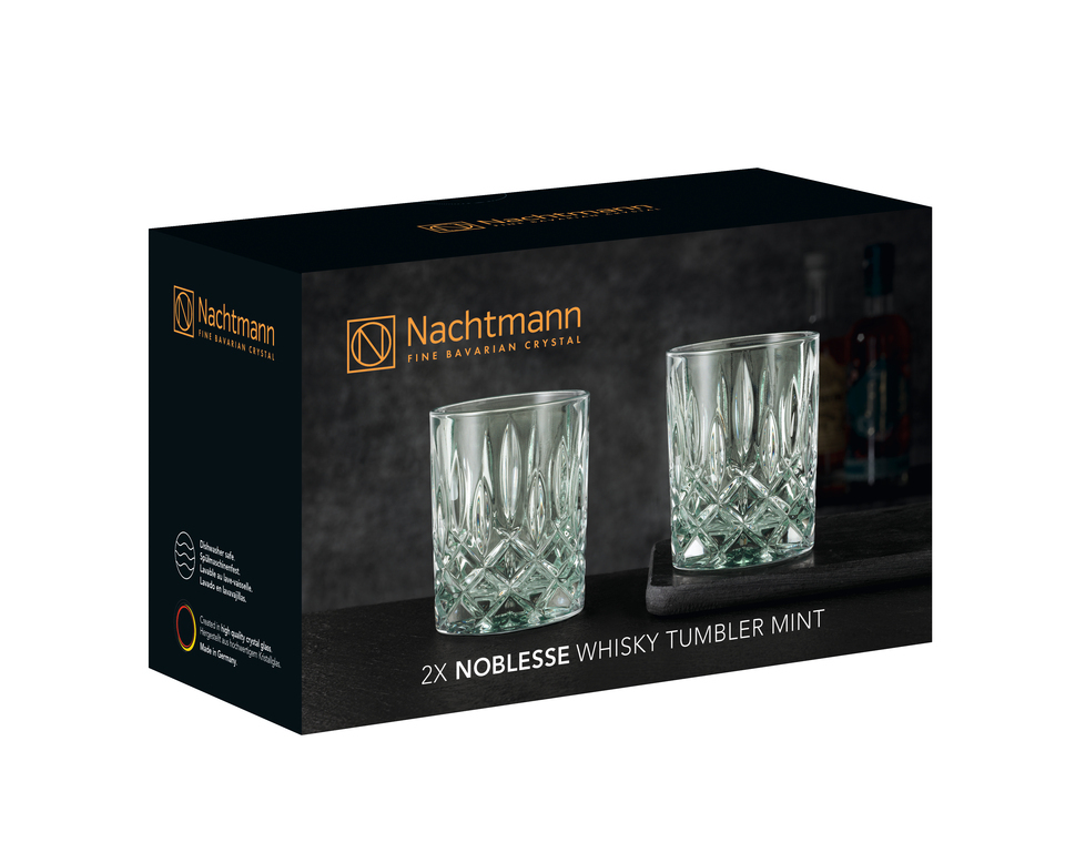 Nachtmann Noblesse Mint Whiskey Tumbler Set of 2 image number null